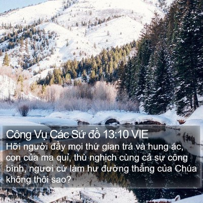 Công Vụ Các Sứ đồ 13:10 VIE Bible Verse Image