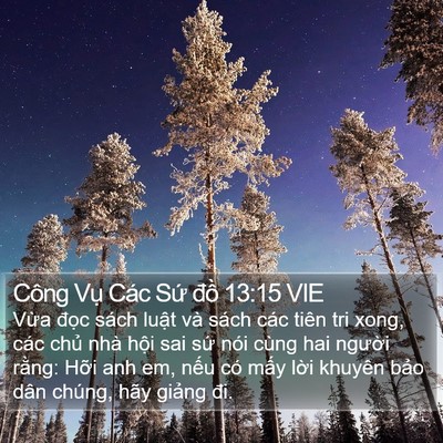 Công Vụ Các Sứ đồ 13:15 VIE Bible Verse Image