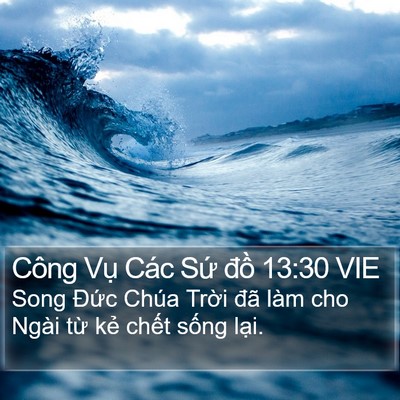 Công Vụ Các Sứ đồ 13:30 VIE Bible Verse Image