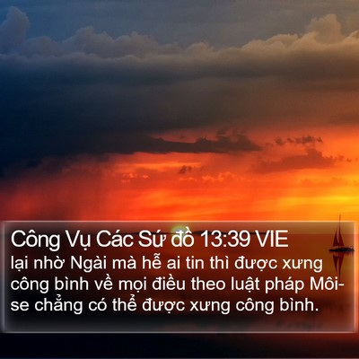 Công Vụ Các Sứ đồ 13:39 VIE Bible Verse Image
