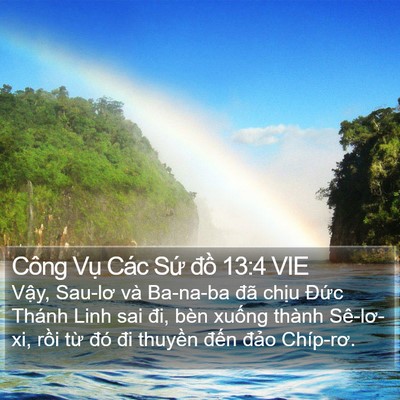 Công Vụ Các Sứ đồ 13:4 VIE Bible Verse Image