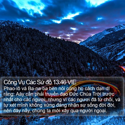 Công Vụ Các Sứ đồ 13:46 VIE Bible Verse Image