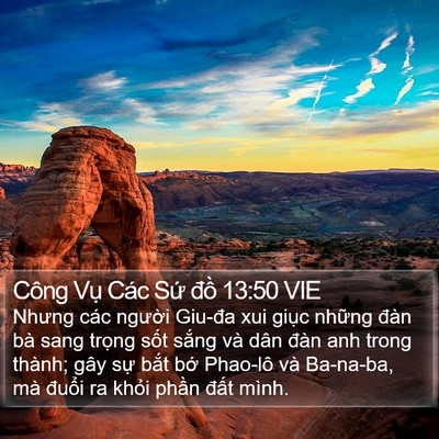 Công Vụ Các Sứ đồ 13:50 VIE Bible Verse Image