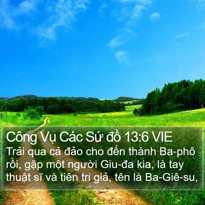 Công Vụ Các Sứ đồ 13:6 VIE Bible Verse Image