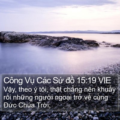 Công Vụ Các Sứ đồ 15:19 VIE Bible Verse Image