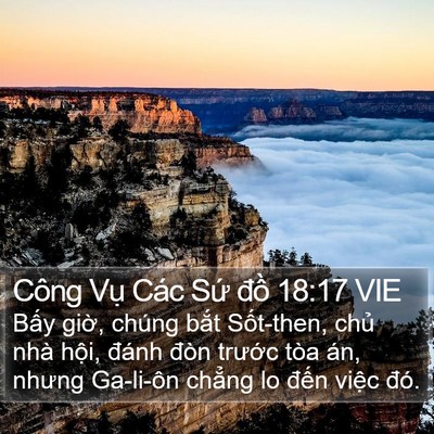 Công Vụ Các Sứ đồ 18:17 VIE Bible Verse Image