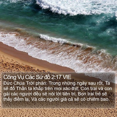Công Vụ Các Sứ đồ 2:17 VIE Bible Verse Image
