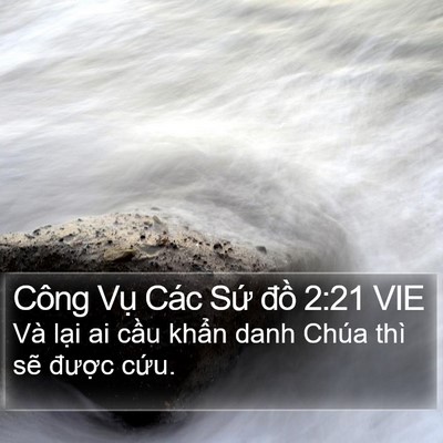 Công Vụ Các Sứ đồ 2:21 VIE Bible Verse Image