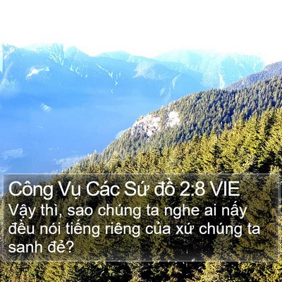 Công Vụ Các Sứ đồ 2:8 VIE Bible Verse Image