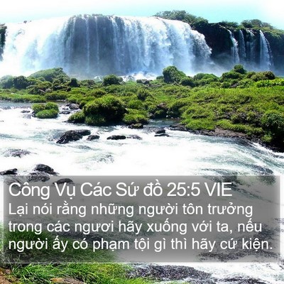 Công Vụ Các Sứ đồ 25:5 VIE Bible Verse Image