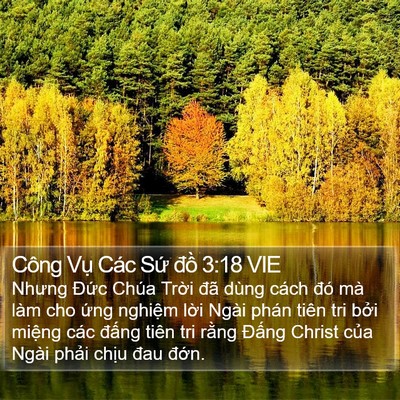 Công Vụ Các Sứ đồ 3:18 VIE Bible Verse Image