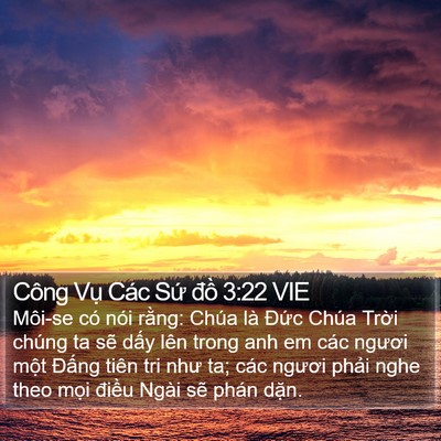 Công Vụ Các Sứ đồ 3:22 VIE Bible Verse Image