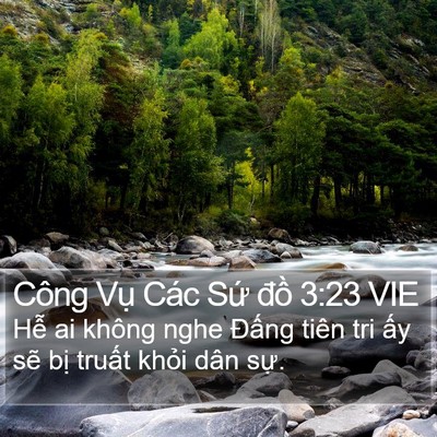 Công Vụ Các Sứ đồ 3:23 VIE Bible Verse Image