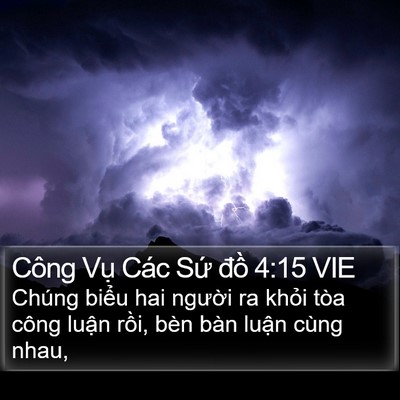 Công Vụ Các Sứ đồ 4:15 VIE Bible Verse Image