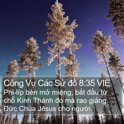 Công Vụ Các Sứ đồ 8:35 VIE Bible Verse Image