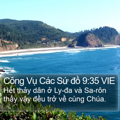 Công Vụ Các Sứ đồ 9:35 VIE Bible Verse Image