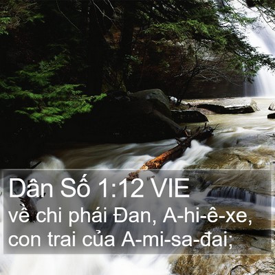 Dân Số 1:12 VIE Bible Verse Image