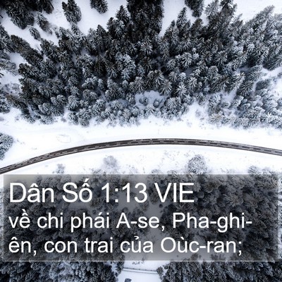 Dân Số 1:13 VIE Bible Verse Image