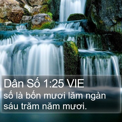 Dân Số 1:25 VIE Bible Verse Image