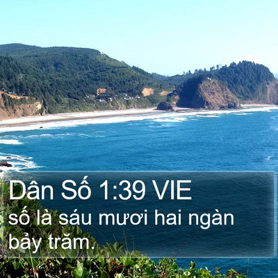Dân Số 1:39 VIE Bible Verse Image