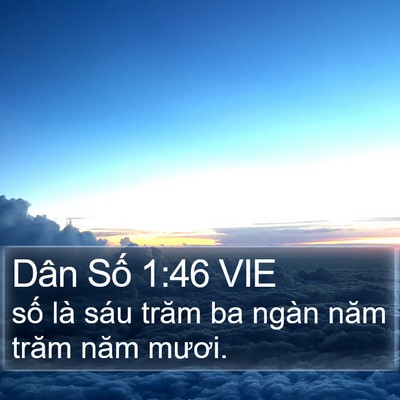 Dân Số 1:46 VIE Bible Verse Image