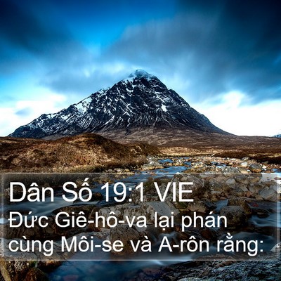 Dân Số 19:1 VIE Bible Verse Image