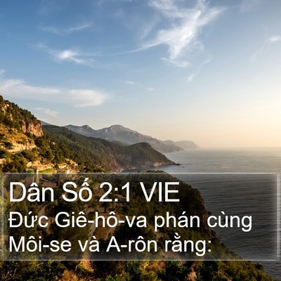 Dân Số 2:1 VIE Bible Verse Image