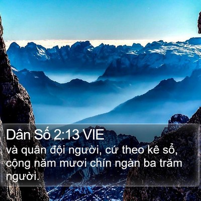 Dân Số 2:13 VIE Bible Verse Image