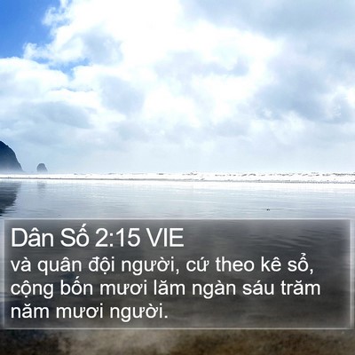 Dân Số 2:15 VIE Bible Verse Image