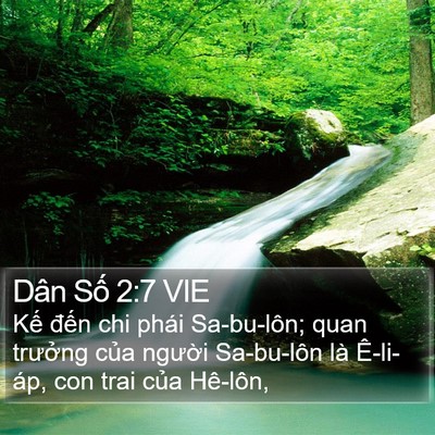 Dân Số 2:7 VIE Bible Verse Image