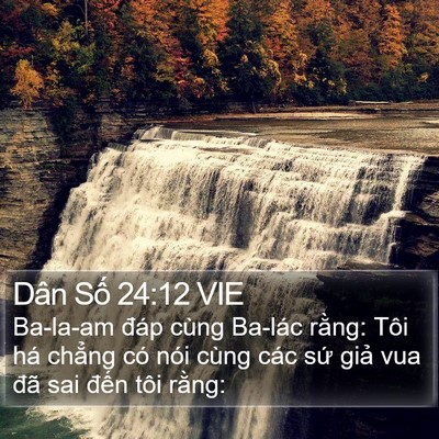Dân Số 24:12 VIE Bible Verse Image
