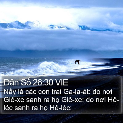 Dân Số 26:30 VIE Bible Verse Image