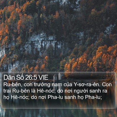 Dân Số 26:5 VIE Bible Verse Image
