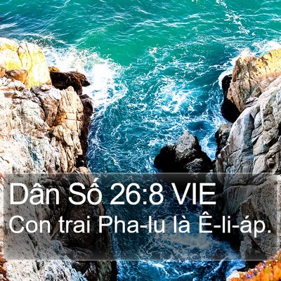 Dân Số 26:8 VIE Bible Verse Image