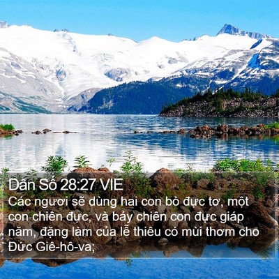 Dân Số 28:27 VIE Bible Verse Image