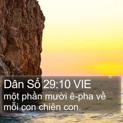 Dân Số 29:10 VIE Bible Verse Image