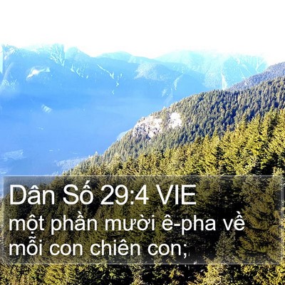 Dân Số 29:4 VIE Bible Verse Image