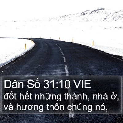 Dân Số 31:10 VIE Bible Verse Image