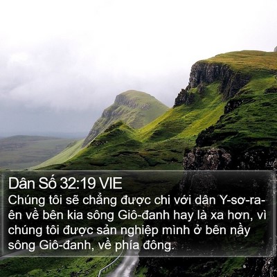 Dân Số 32:19 VIE Bible Verse Image