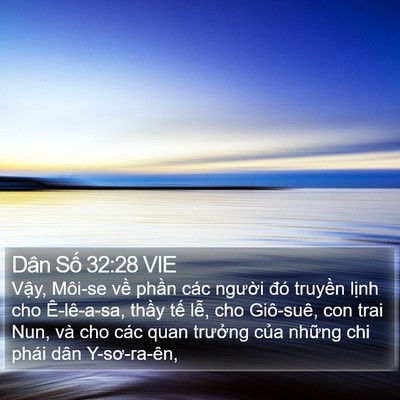 Dân Số 32:28 VIE Bible Verse Image