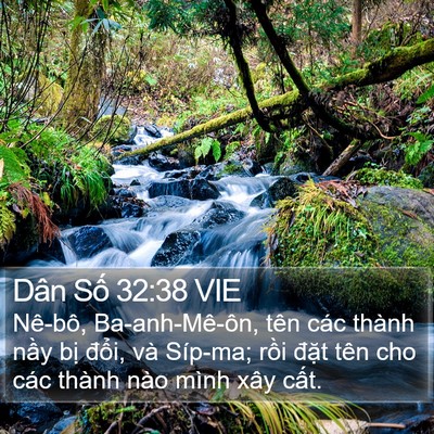 Dân Số 32:38 VIE Bible Verse Image