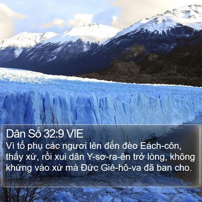 Dân Số 32:9 VIE Bible Verse Image