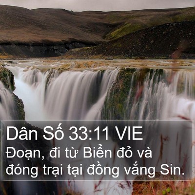 Dân Số 33:11 VIE Bible Verse Image