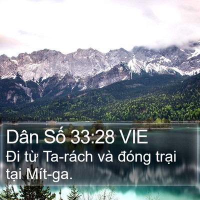 Dân Số 33:28 VIE Bible Verse Image