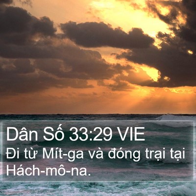 Dân Số 33:29 VIE Bible Verse Image