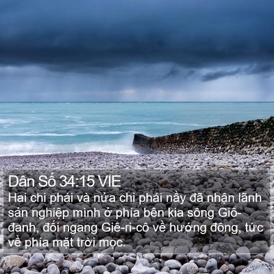 Dân Số 34:15 VIE Bible Verse Image