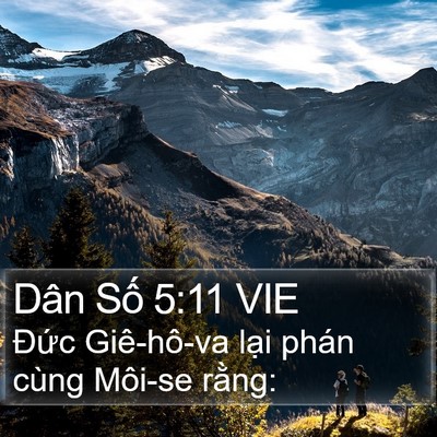 Dân Số 5:11 VIE Bible Verse Image