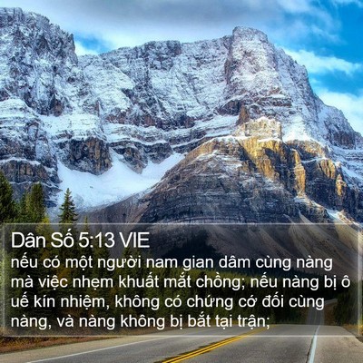 Dân Số 5:13 VIE Bible Verse Image