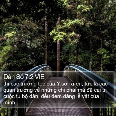 Dân Số 7:2 VIE Bible Verse Image