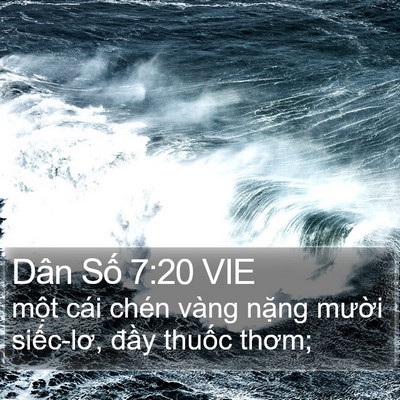 Dân Số 7:20 VIE Bible Verse Image